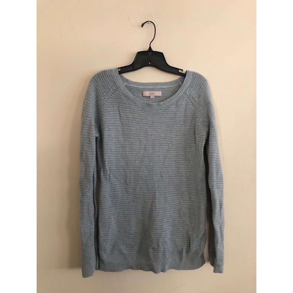 Light Blue Sweater I Loft I Size L